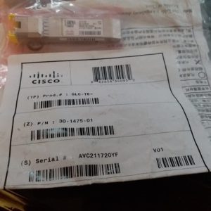 CISCO 1000BASE-T SFP transceiver module for Category 5 copper wire-GLC-TE